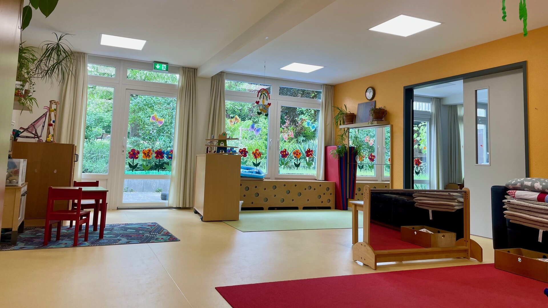 Räumlichkeit des Kindernestes